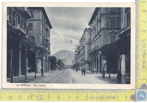 Cartolina - Postcard - La Spezia - Via Chiodo - …