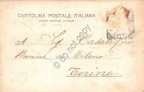 Cartolina - Postcard - La Spezia Giardini Pubblici anni '10