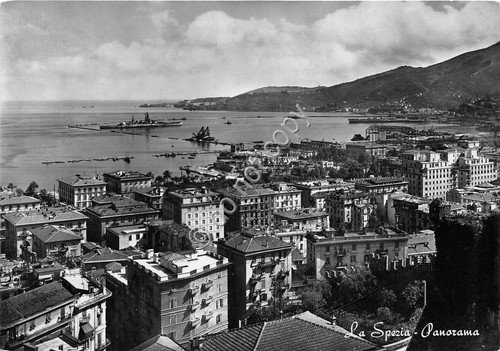 Cartolina - Postcard - La Spezia Panorama 1955 | Immagine principale