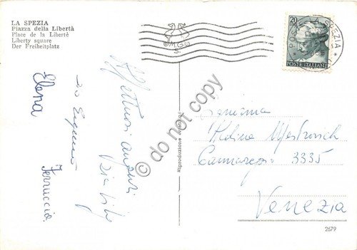 Cartolina - Postcard - La Spezia Piazza della Libertà e … | Immagine Gallery 2