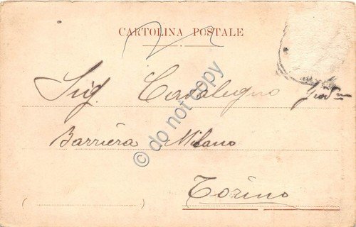 Cartolina - Postcard - La Spezia Via Mazzini animata 1907VG