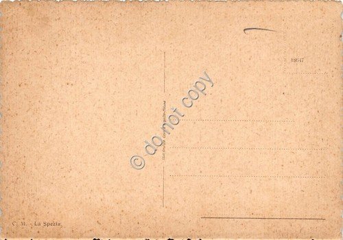 Cartolina - Postcard - La Spezia Viale Umberto NVG | Immagine Gallery 2