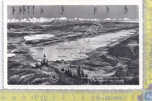 Cartolina - Postcard - Lacs de Neuchatel et Morat | Immagine principale