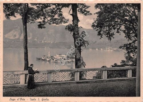 Cartolina - Postcard - Lago d'Orta - Isola S. Giulio …