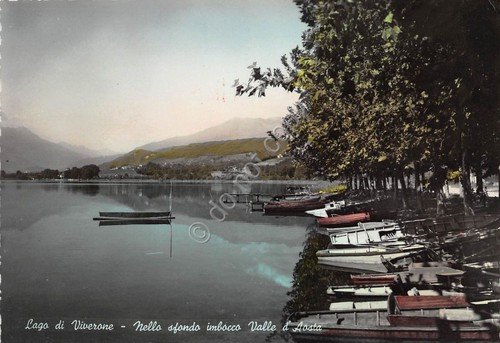 Cartolina - Postcard - Lago di Viverone - Sfondo con … | Immagine principale