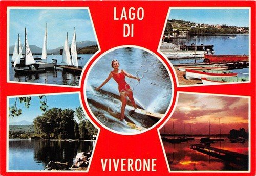 Cartolina - Postcard - Lago di Viverone - Vedutine - …