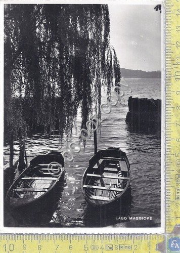 Cartolina - Postcard - Lago Maggiore - Barche - 1959