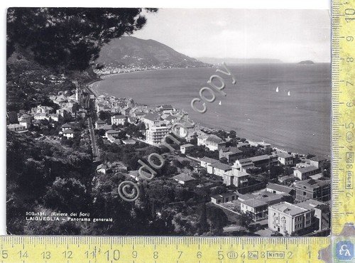 Cartolina - Postcard - Laigueglia - Panorama - anni '50