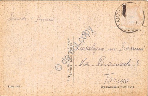 Cartolina - Postcard - Lanzo Torinese Ponte del Roc Arco …