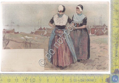 Cartolina - Postcard - Lassiers - Donne in costume locale …
