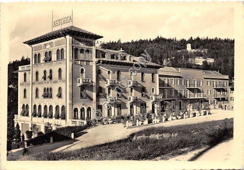 Cartolina - Postcard - Lavarone - Albergo Astoria - 1954 | Immagine principale