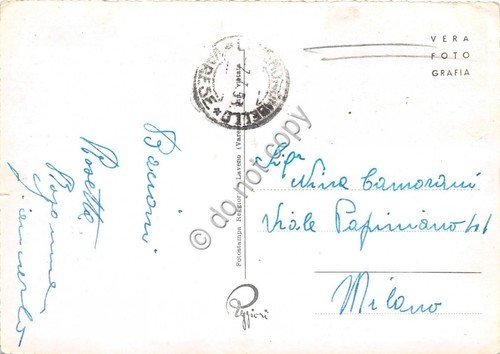 Cartolina - Postcard - Laveno Panorama anni '50 | Immagine Gallery 2