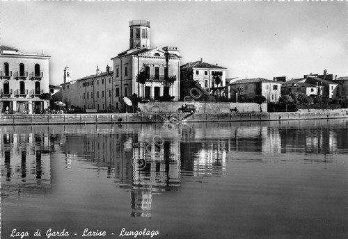 Cartolina - Postcard - Lazise - Lungolago dal Lago - …