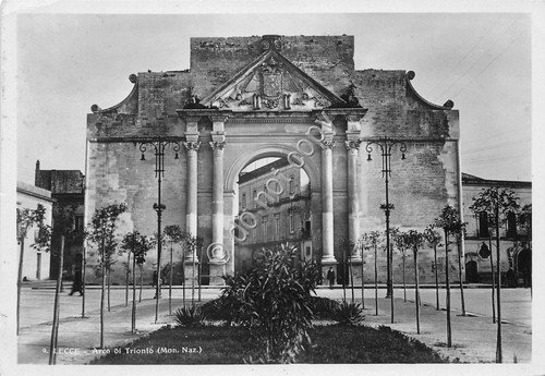 Cartolina - Postcard - Lecce - Arco di Trionfo - …