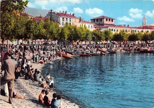 Cartolina - Postcard - Lecco - Lungolago festivo - 1978 | Immagine principale