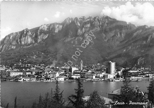 Cartolina - Postcard - Lecco - Panorama - 1961 | Immagine principale