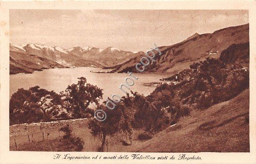 Cartolina - Postcard - Legnoncino e Monti della Valtellina da …