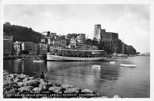 Cartolina - Postcard - Lerici - Panorama - Barche - …