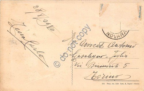 Cartolina - Postcard - Lesa Lago Maggiore panorama 1929 | Immagine Gallery 2