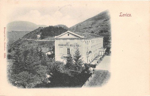 Cartolina - Postcard - Levico - Grand Hotel Bellevue - …