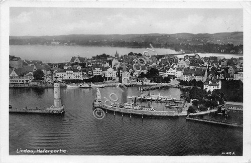 Cartolina - Postcard - Lindau - Hefenpartie - Boats - … | Immagine principale