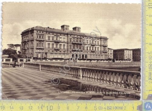 Cartolina - Postcard - Livorno - Terrazza Mascagni - Hotel …