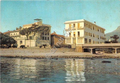 Cartolina - Postcard - Loano Hotel Savoia e Albergo Miramare
