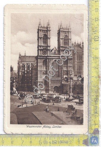 Cartolina - Postcard - London - Westminster Abbey - Carrozze …