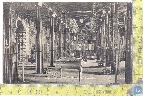 Cartolina - Postcard - London- Tower - Banqueting hall - …