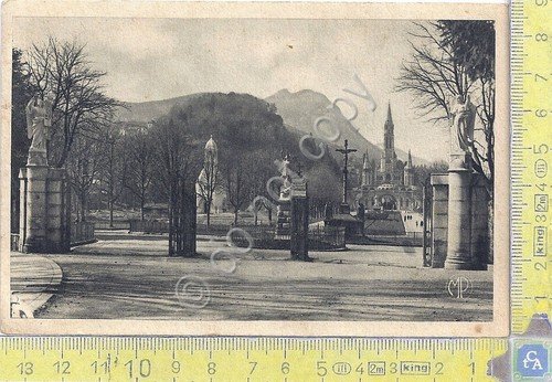 Cartolina - Postcard - Lourdes - Entree de Esplanade - … | Immagine principale