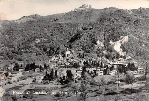 Cartolina - Postcard - Lovere - panorama - 1960 (Bergamo)