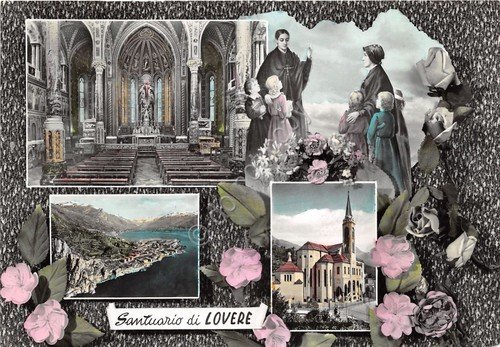 Cartolina - Postcard - Lovere - Santuario - vedutine - … | Immagine principale