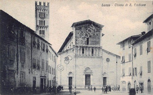 Cartolina - Postcard - Lucca - Chiesa S. Frediano - …