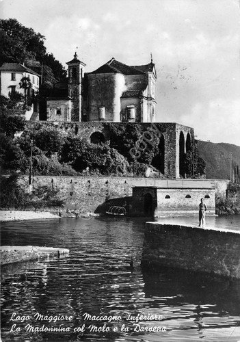 Cartolina - Postcard - Maccagno Inferiore - Madonnina - Molo … | Immagine principale
