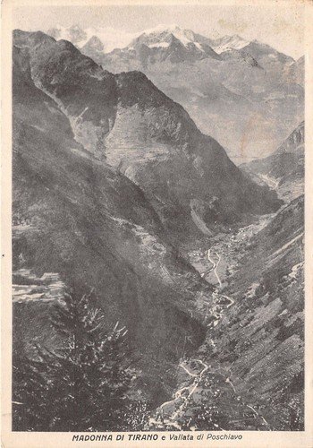 Cartolina - Postcard - Madonna di Tirano - Vallata di …