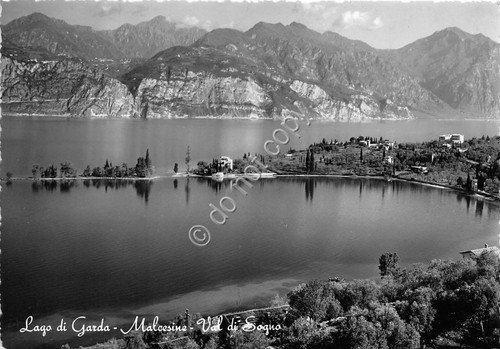 Cartolina - Postcard - Malcesine - Panorama - 1951