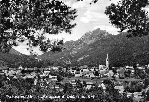 Cartolina - Postcard - Malesco - Panorama - Gridone - …