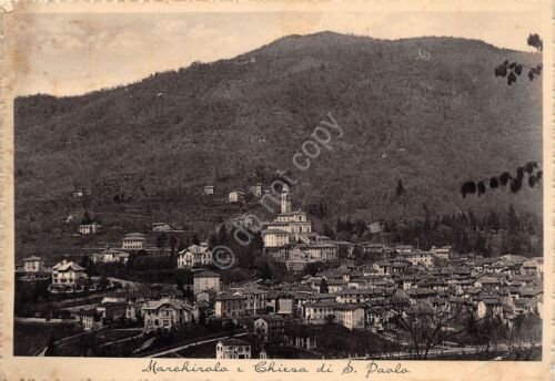 Cartolina - Postcard - Marchirolo - Chiesa di S. Paolo …
