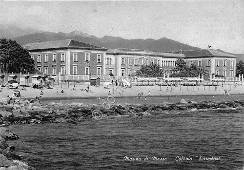 Cartolina - Postcard - Marina di Massa - Colonia Parmense …