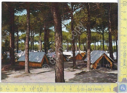 Cartolina - Postcard - Marina Romea - Camping - anni …