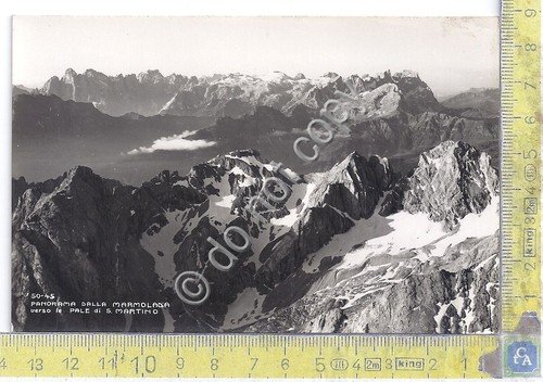 Cartolina - Postcard - Marmolada - Panorama verso Pale S. … | Immagine principale