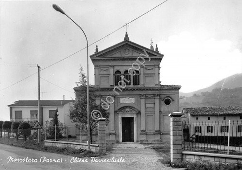 Cartolina - Postcard - Marzolara - Chiesa Parrocchiale - anni … | Immagine principale