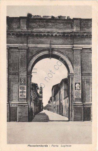 Cartolina - Postcard - Massalombarda - Porta Lughese - NVG | Immagine principale
