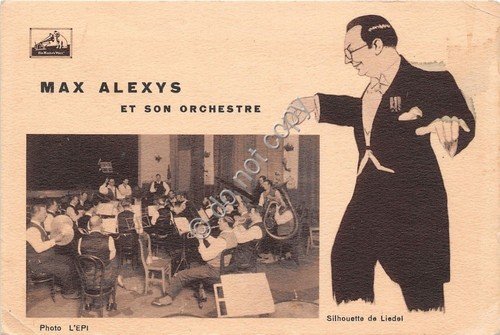 Cartolina - Postcard - Max Alexys et son orchestre - … | Immagine principale