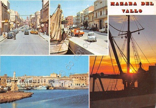 Cartolina - Postcard - Mazara del Vallo - Vedutine - …