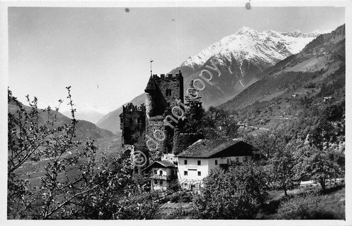 Cartolina - Postcard - Merano - Castel Fontana - 1953 | Immagine principale