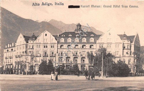 Cartolina - Postcard - Merano - Grand Hotel Frau Emma … | Immagine principale