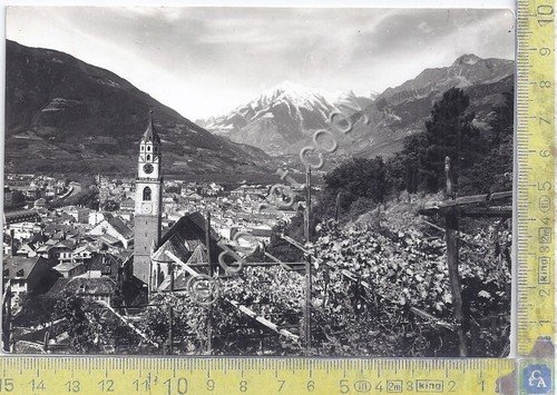 Cartolina - Postcard - Merano - Panorama - 1962 | Immagine principale