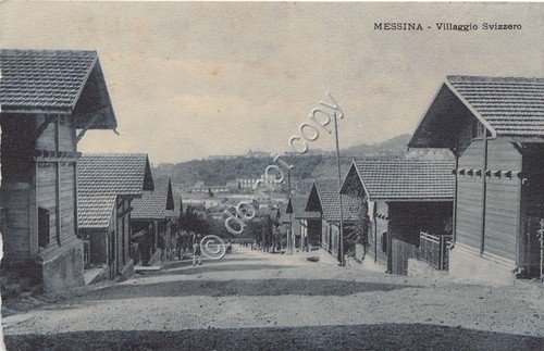 Cartolina - Postcard - Messina - Villaggio Svizzero - anni … | Immagine principale
