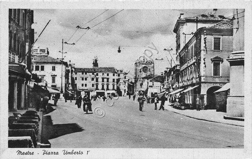 Cartolina - Postcard - Mestre - Piazza Umberto I - … | Immagine principale